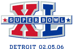 Logo des Super Bowl XL
