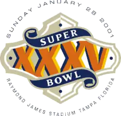 Logo Super Bowl XXXV