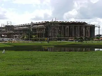 Aluminiumhütte von Suralco in Paranam, Dezember 2008