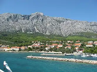 Der Sveti Ilija über Orebić