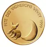 100-Franken-Spezialmünze