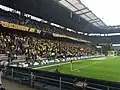 Brøndby-Fans auf der Südtribüne (2016)