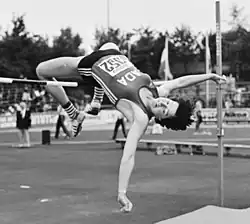 Sylvia Barlag, drei Tage zuvor im Weitsprung in der Qualifikation ausgeschieden, kam auf den zwölften&nbsp;Platz