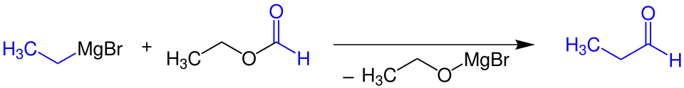 Herstellung von Propanal durch Grignard-Reaktion