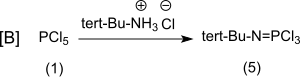 t-Butylphosphorimidtrichlorid-Synthese