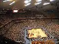 Der Carrier Dome während eines Basketballspiels im Februar 2011