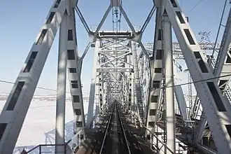 Eisenbahnbrücke Sysran Alexanderbrücke