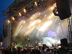 Auftritt von Casper beim Szene Openair 2012