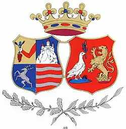 Wappen des Komitats Szilágy