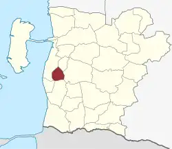 Lage des Kirchspiels