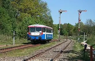 „T 11“ auf seiner Abschiedsfahrt am 1.&nbsp;Mai 2009 in Brügge&nbsp;(Prign)