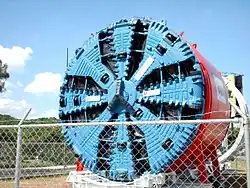 Moderne Tunnelvortriebsmaschine (Caracas)