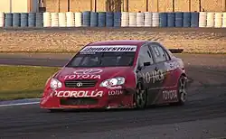 Der von Norberto Fontana 2006 gefahrene Toyota Corolla
