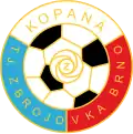 Logo von Zbrojovka Brno in den 1980er Jahren
