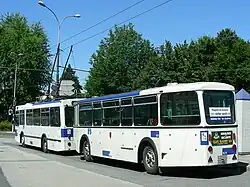 Anhängerbetrieb in Lausanne