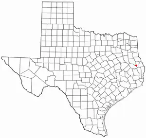 Lage in Texas
