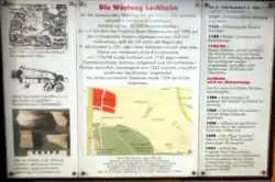 Schautafel Wüstung Lochheim
