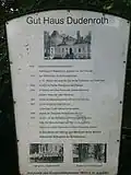 Informationstafel
