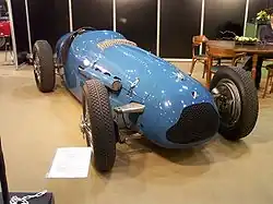 Der von Georges Grignard gefahrene Talbot-Lago T26 Grand Prix