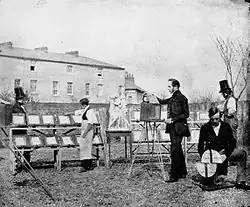 Das Atelier in Reading, Kalotypie, etwa 1845