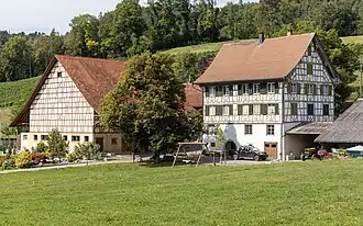 Talmühle – Scheune und Mühlengebäude