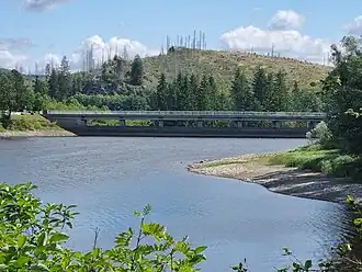 Talsperre von Westen gesehen