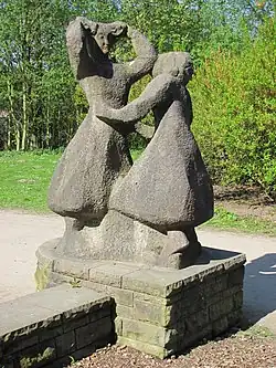 Karl August Ohrt: Tanzende Mädchen