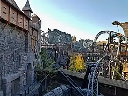 Blick auf einen Teil der Strecke