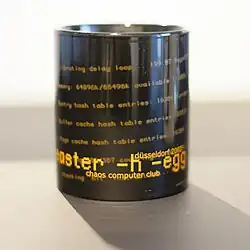 Tasse vom Easterhegg 2002 (Düsseldorf).