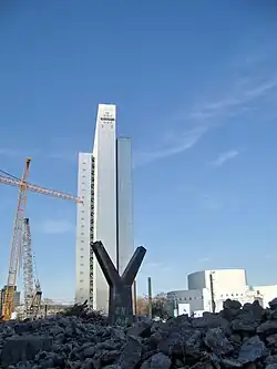 Richtung Dreischeibenhaus, 7.&nbsp;April 2013