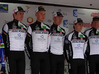 Mannschaftsfoto Team Raleigh-GAC