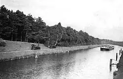 Teltowkanal mit Treidelbahn, 1912