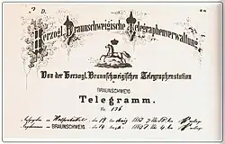 Telegrammformular