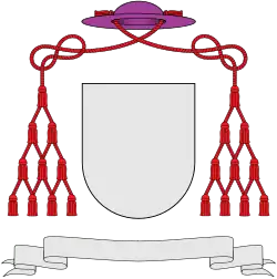 10B Wappen eines Prälaten di fiocchetto