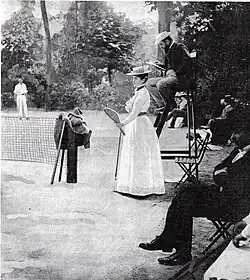 Charlotte Cooper, die erste Olympiasiegerin im Tennis