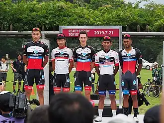 Mannschaftsfoto Terengganu Cycling Team