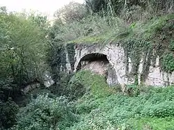 Die Römerbrücke Ponte del Toro südöstlich von Terni (2012)
