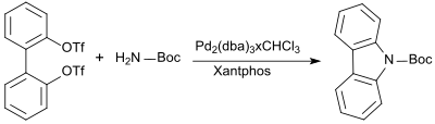 Synthese von Carbazolen mit tert-Butylcarbamat