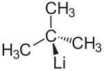 Struktur von tert-Butyllithium