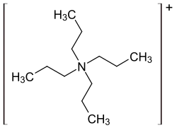 Struktur von Tetrapropylammonium