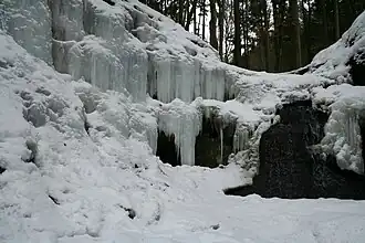 Wasserfall im Winter 2010