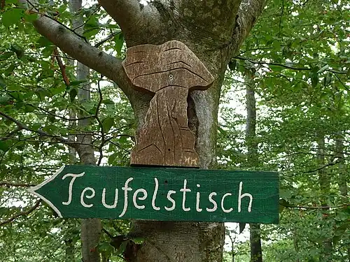 Hinweisschild