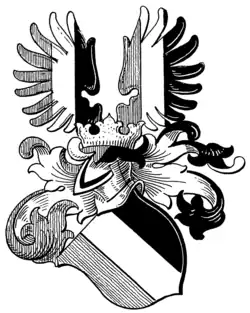 Stammwappen derer von Teuffenbach 1. und 2. Stamm