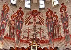 Chorausmalung, St. Karl Borromäus Nürnberg-Mögeldorf, 1927