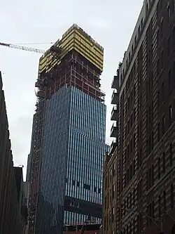 Bauphase von 505 State Street am 20.&nbsp;Januar 2023