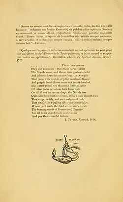 The Annals and Magazine of Natural History, Rückseite des Titelblatts, ca. 1846 bis 1966