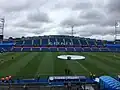 Das Coliseum Alfonso Pérez vor einem Spiel der Primera División 2017/18 zwischen dem FC Getafe und dem FC Girona (1:1) am 29. April 2018