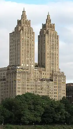 The El Dorado Apartments, Central Park West