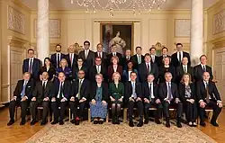 Premierministerin Liz Truss führt den Vorsitz bei der ersten Sitzung ihres Kabinetts