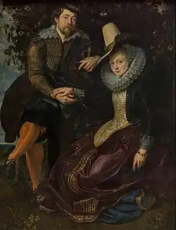 Peter Paul Rubens mit seiner Frau Isabella